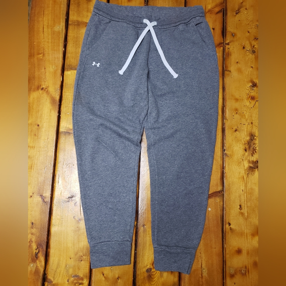 Under Armour Gray Fleece Pants